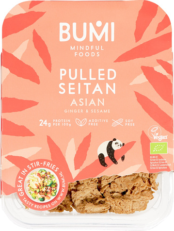 Pulled seitan Aziatisch