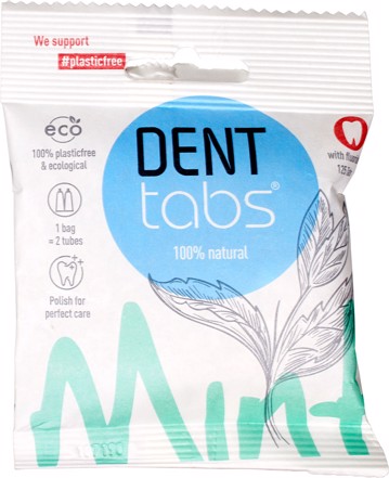 Tandpasta tabletten met fluoride