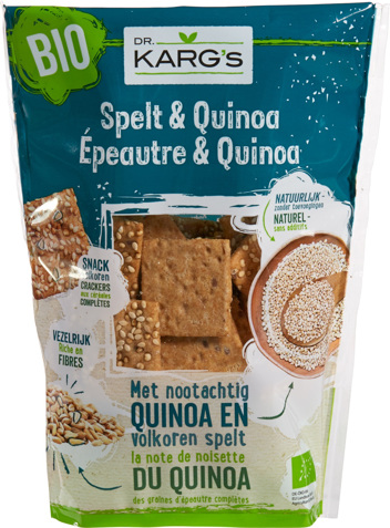 Spelt & quinoa snack