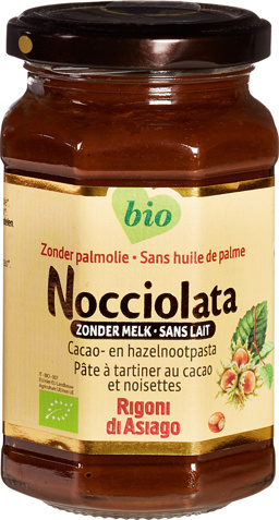 Cacao hazelnootpasta z. melk