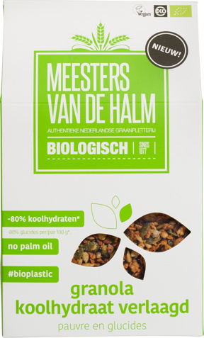 Koolhydraatverlaagde granola