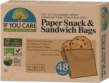 Papieren sandwichzakjes