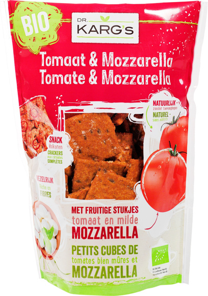 Tomaat & mozzarella snack