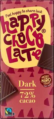 Pure chocolade 72%