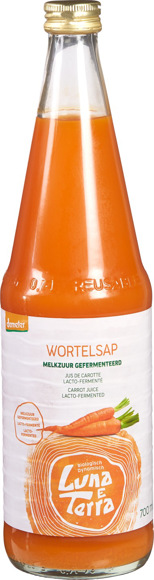 Wortelsap met melkzuur
