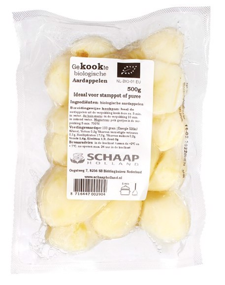Gekookte aardappelen