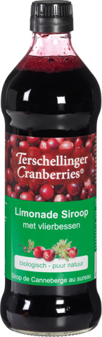 Cranberry-vlierbessen siroop