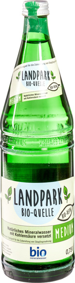 Licht bruisend mineraalwater