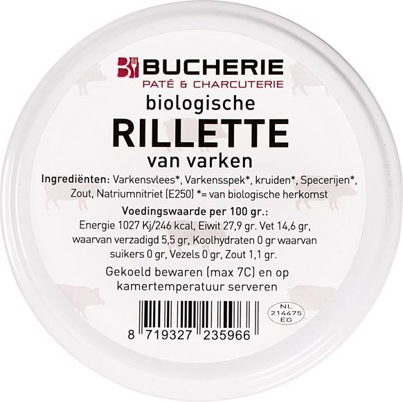 Rillettes van varken