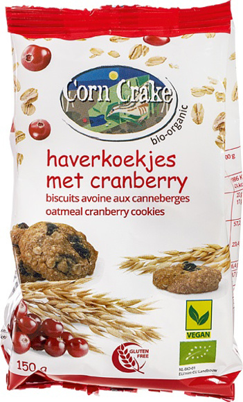 Haverkoekjes cranberry