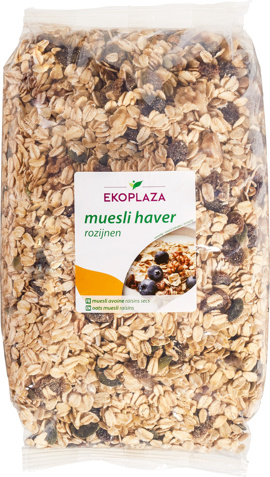 Muesli haver rozijnen