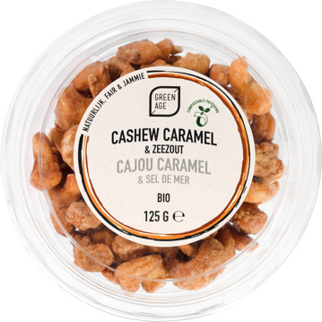 Cashewnoten karamel/ zeezout
