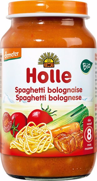 Babyhapje spaghetti bolognese 8+ mnd