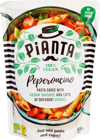 Vegan pastasaus peperoncino