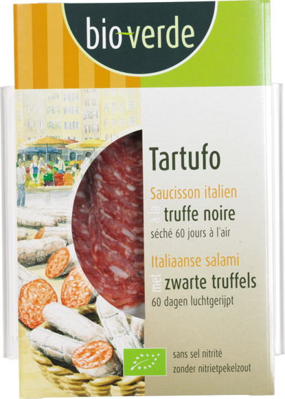 Zwarte truffelsalami