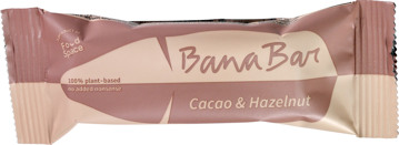 Cacao & Hazelnut banana bar