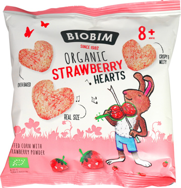 Aardbei hartjes