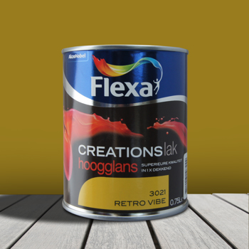 Flexa Creations Lak Hoogglans Retro Vibe 3021