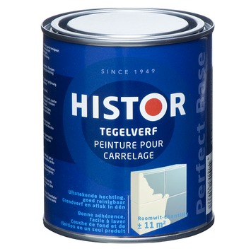 Histor Perfect Base Tegelverf Ral 9010 750 ml