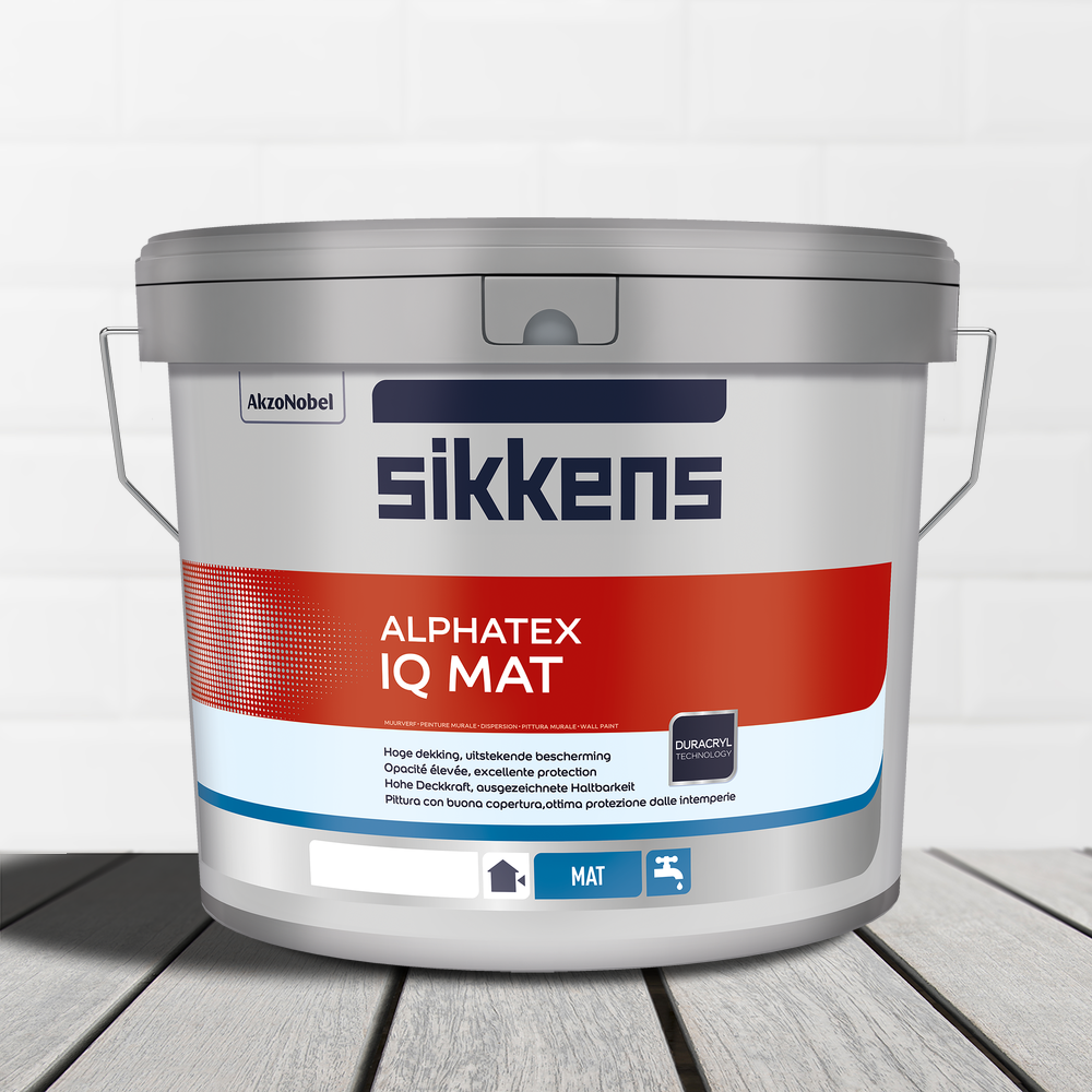Sikkens Alphatex IQ Mat Ral 6003 Olijfgroen