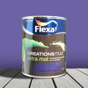 Flexa Creations Muurverf Extra Mat Dazzling Night 3041