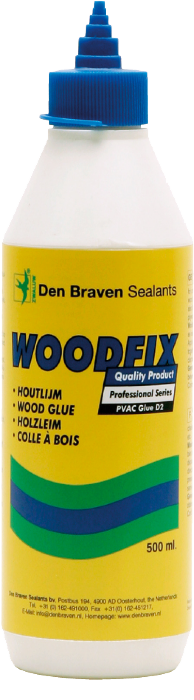 Den Braven Zwaluw Woodfix Super D3 Wit 750 ml