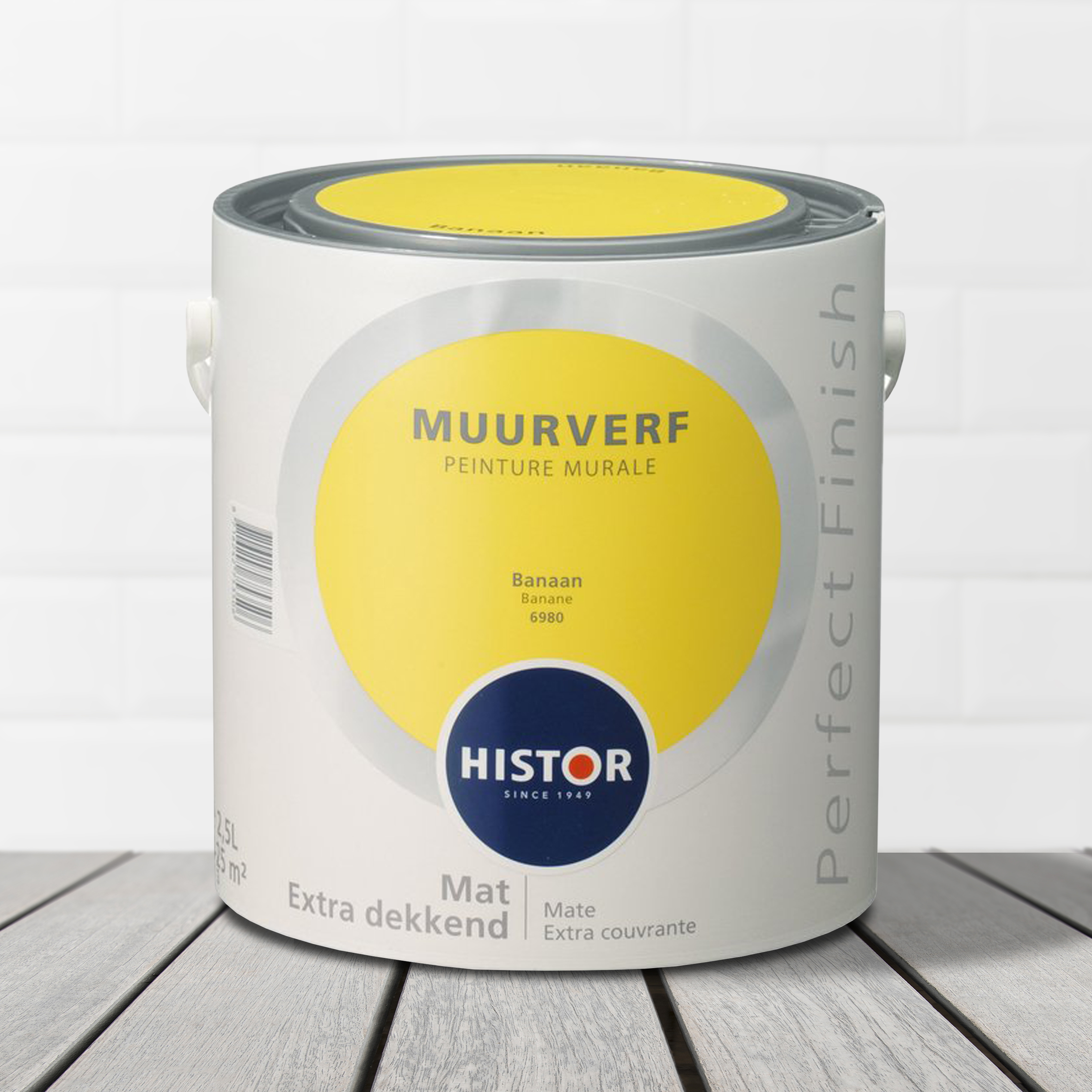 Histor Perfect Finish Muurverf Mat Banaan 6980