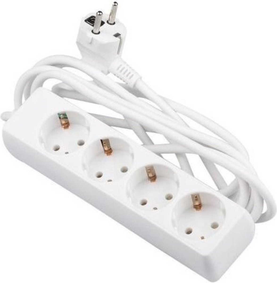 Benson Tafelcontactdoos 4-voudig + Randaarde + 1,5 meter