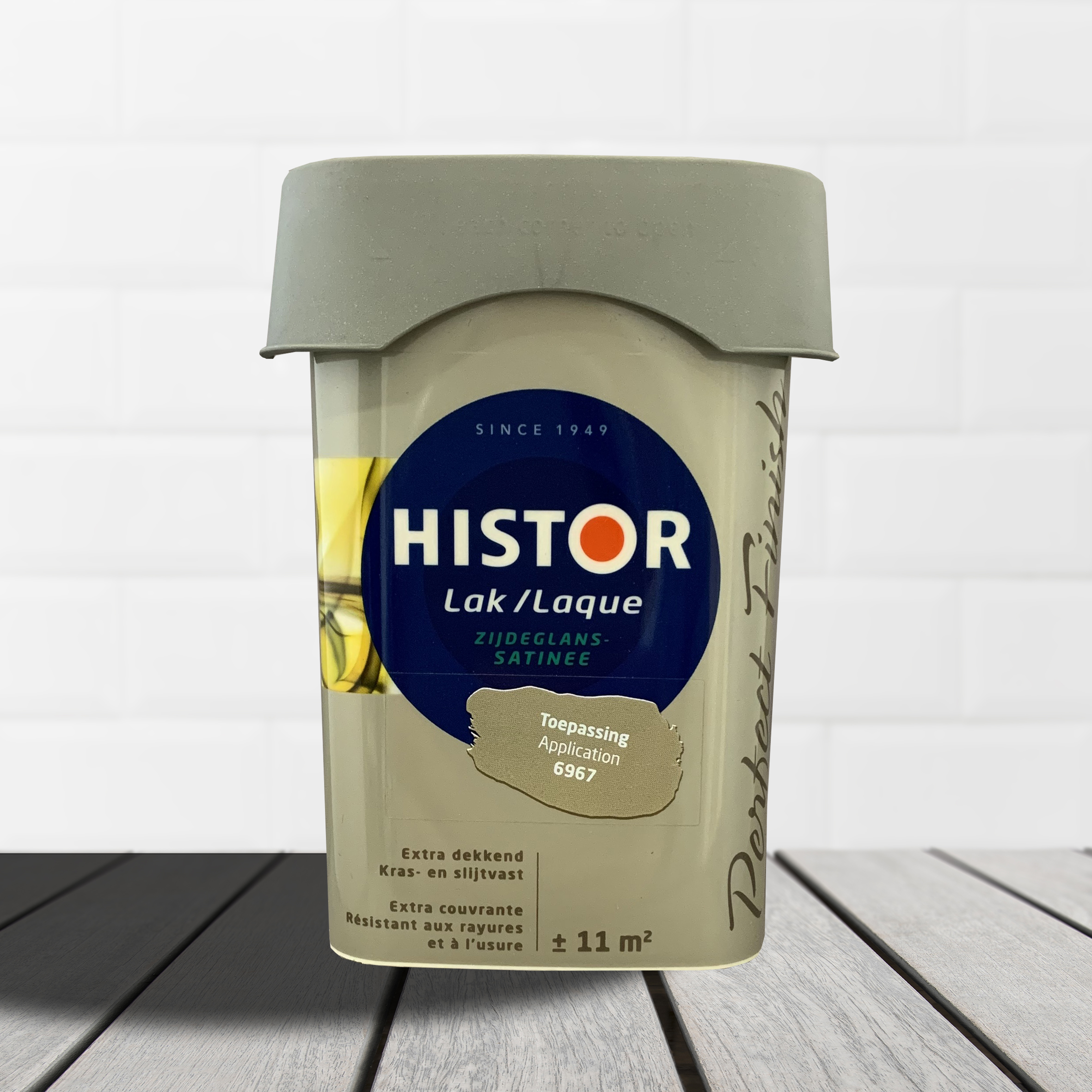 Histor Perfect Finish Alkyd Zijdeglans Toepassing 750 ml