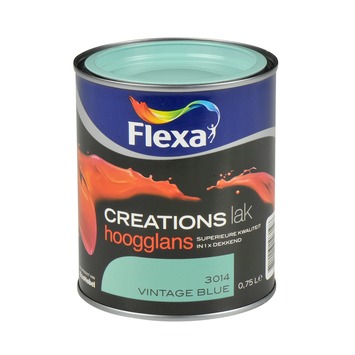 Flexa Creations Lak Hoogglans Vintage Bleu 3014