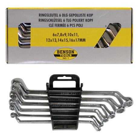 Benson Ringsleutelset 6 - 17 mm 6-delig