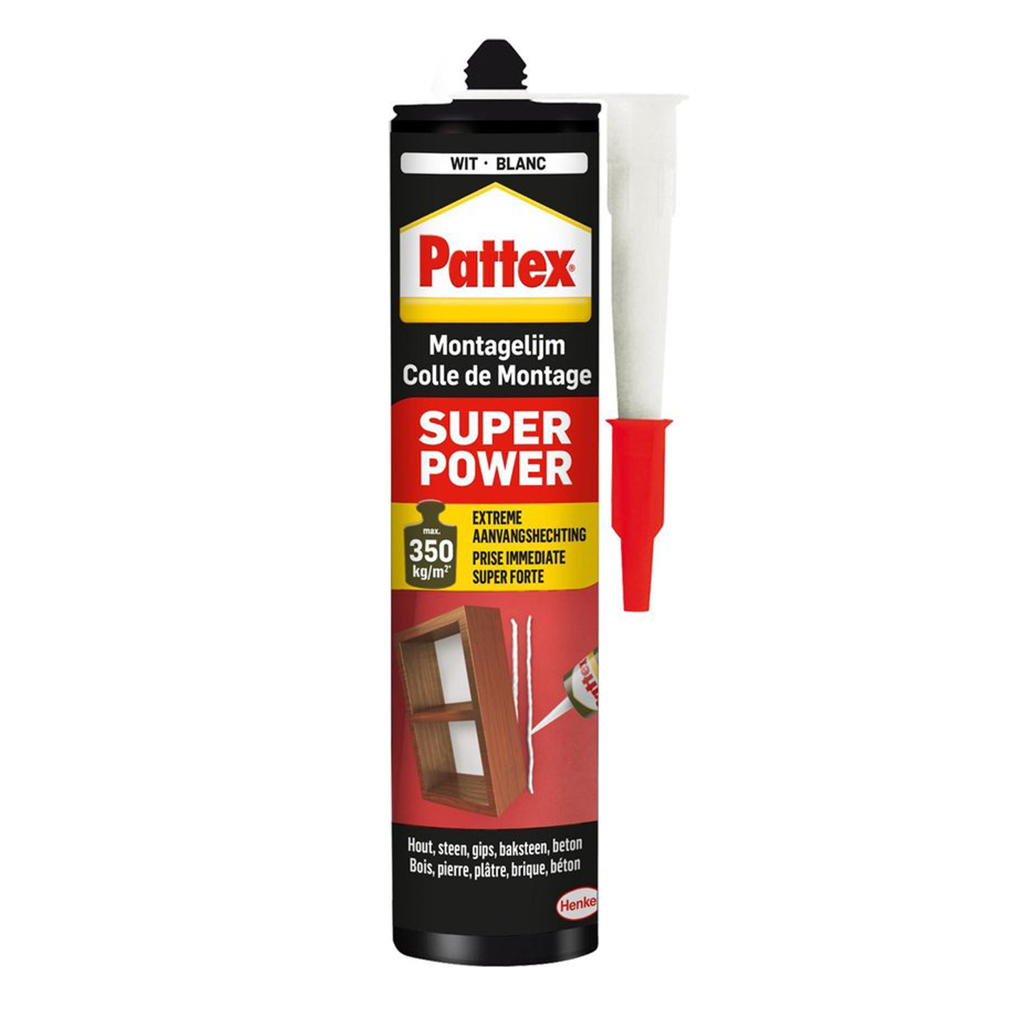 Pattex Super Power Montagelijm Waterbased 370 gram