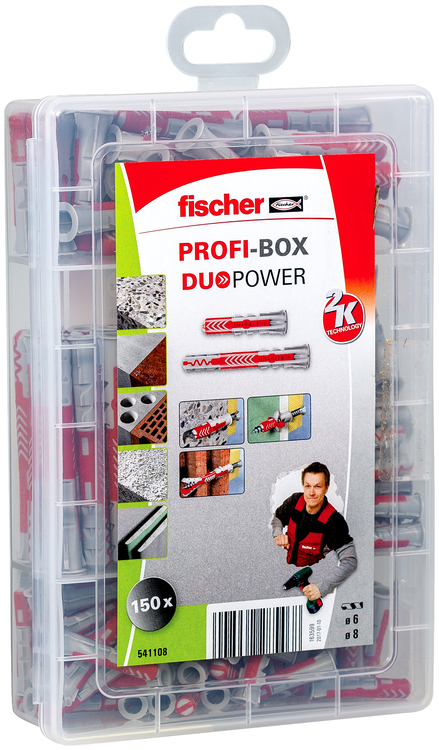Fischer Profi-Box DuoPower Universele Pluggen 150 stuks