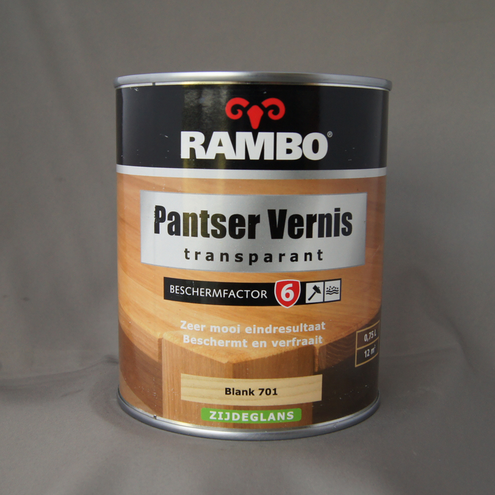 Rambo Transparante Pantser Vernis Blank 701
