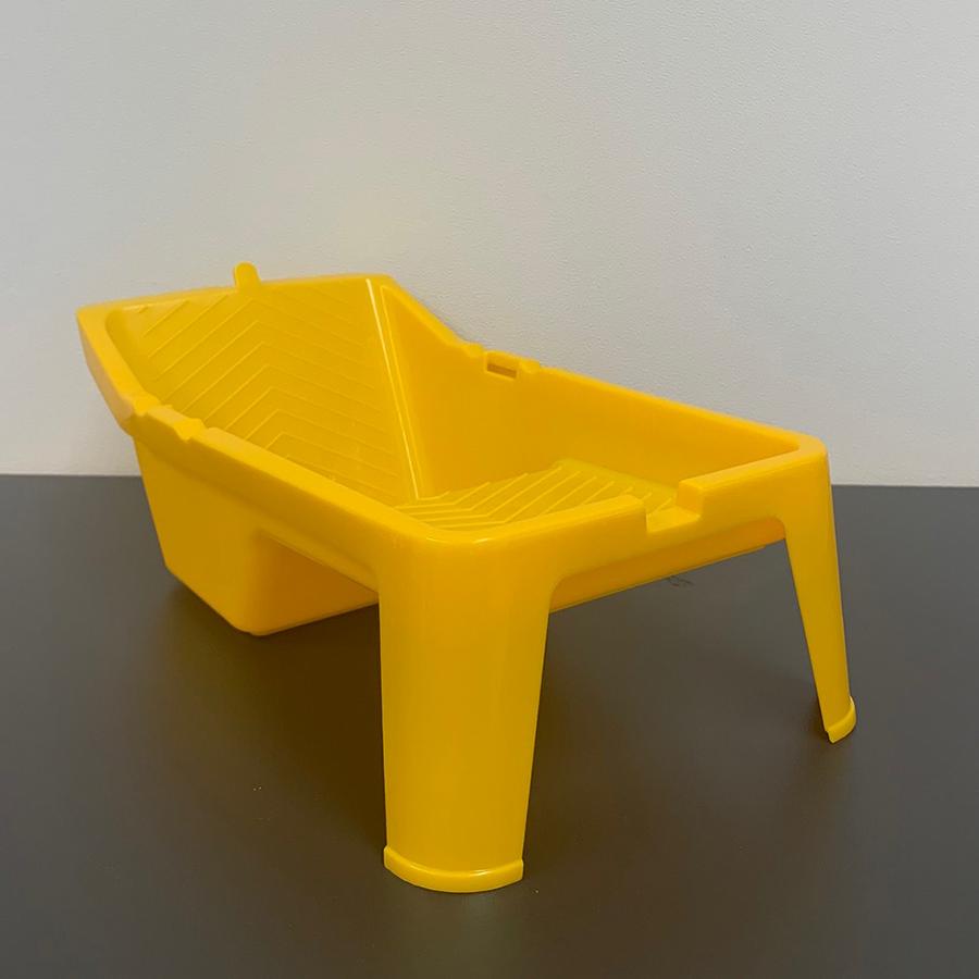 Verfbak Geel 10 cm