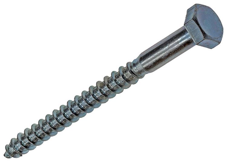 Mack Houtdraadbout 1 maal M10 x 120 mm