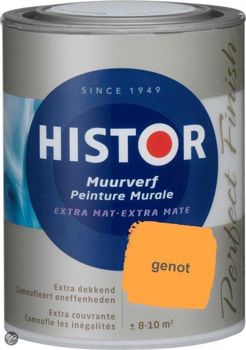 Histor Perfect Finish Muurverf Mat Genot 1 liter