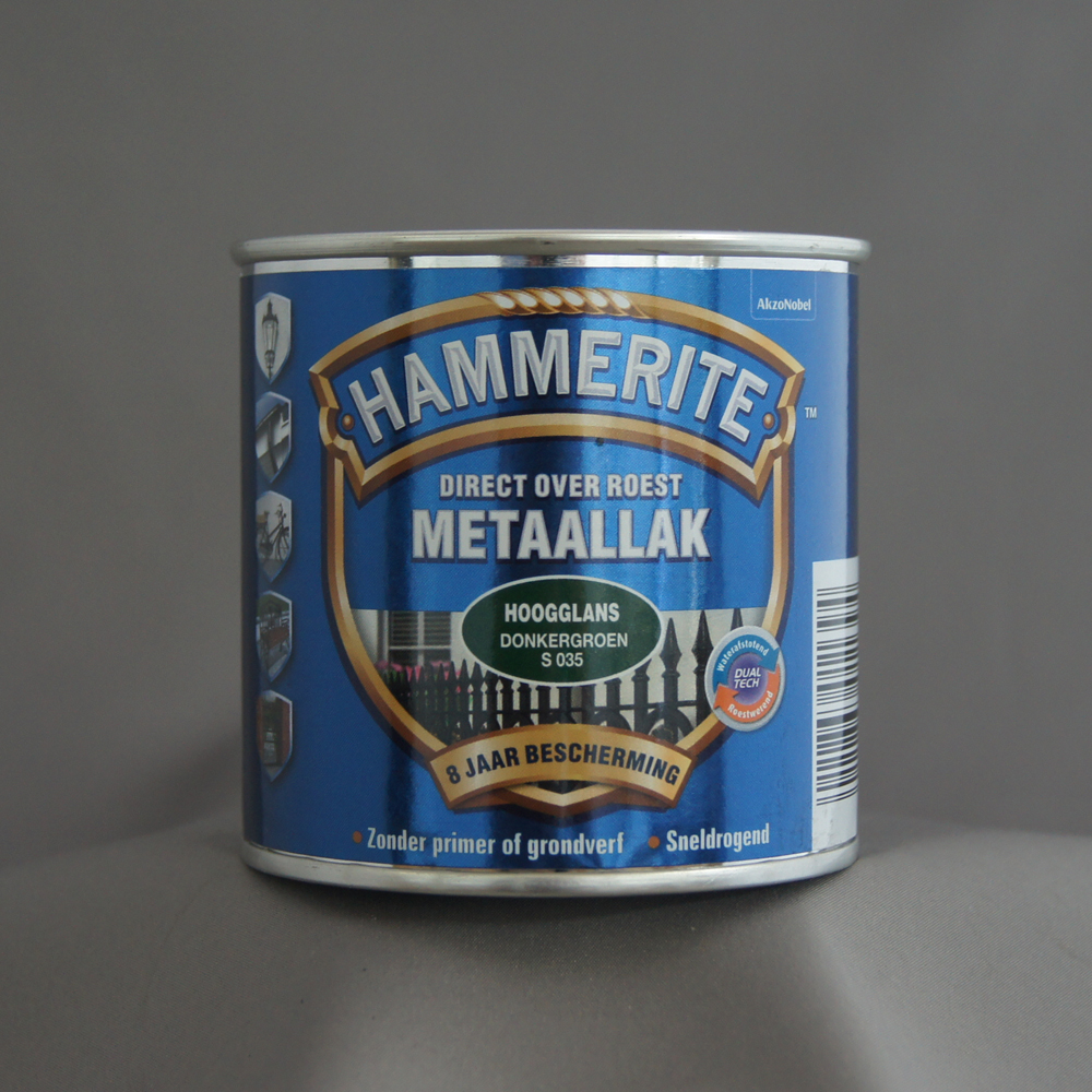 Hammerite Hoogglans Metaallak Donker Groen