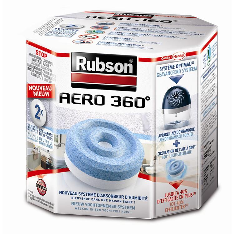 Rubson Navulling Vochtopnemer AERO 360 Neutraal