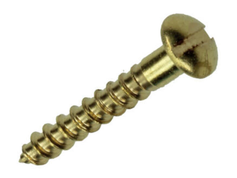 Mack Houtschroef Messing 11 stuks 3,0 x 20 mm
