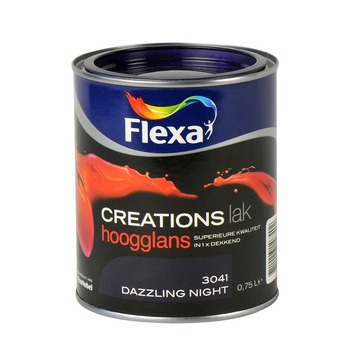 Flexa Creations Lak Hoogglans Dazzling Night 3041
