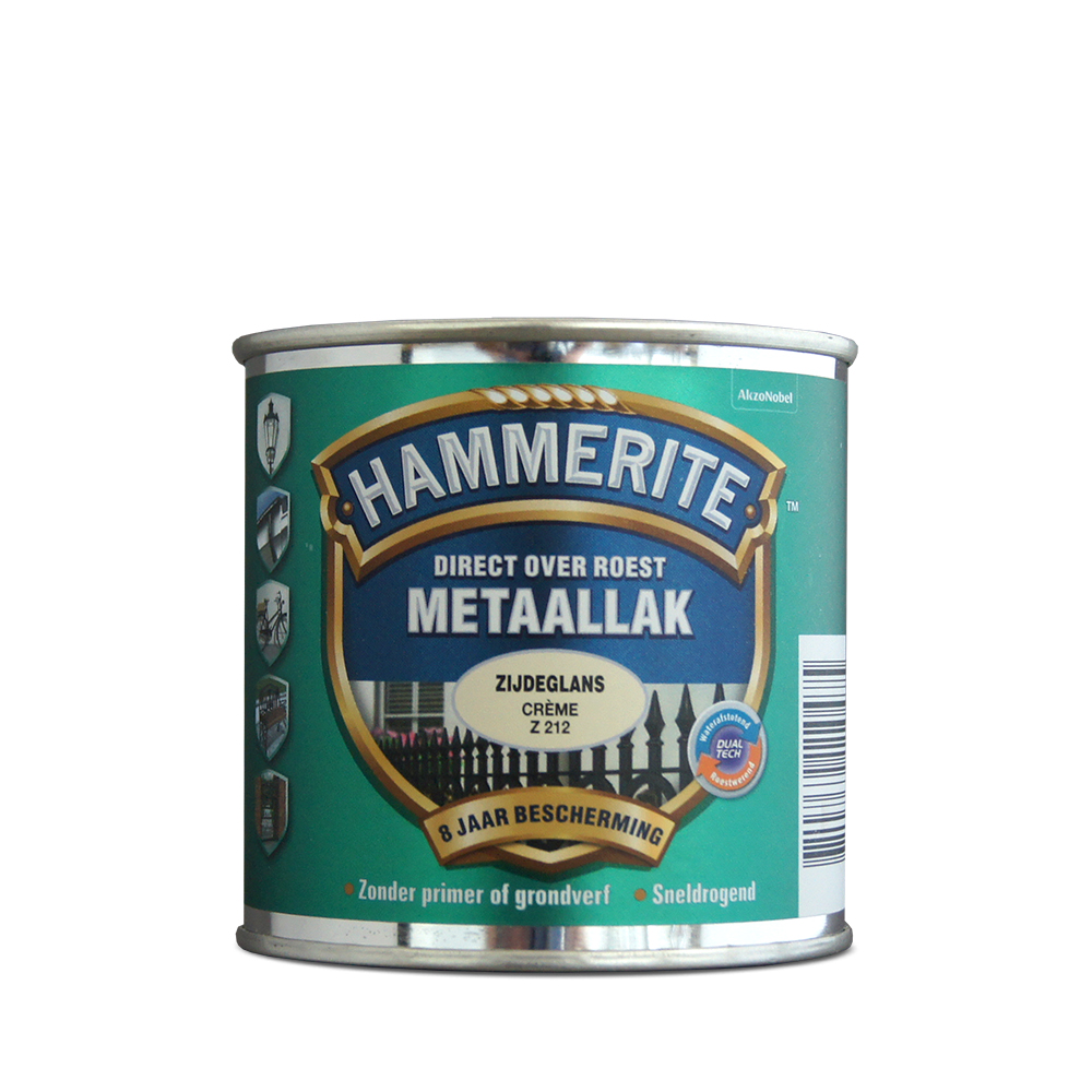Hammerite Metaallak Zijdeglans Crème