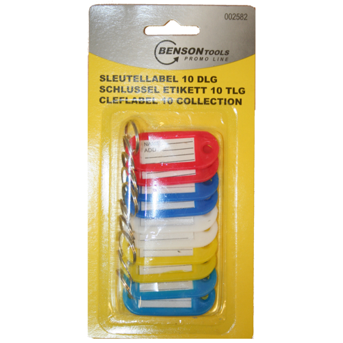 Benson Sleutellabels