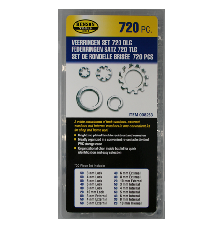 Veerringen Set 720 dlg