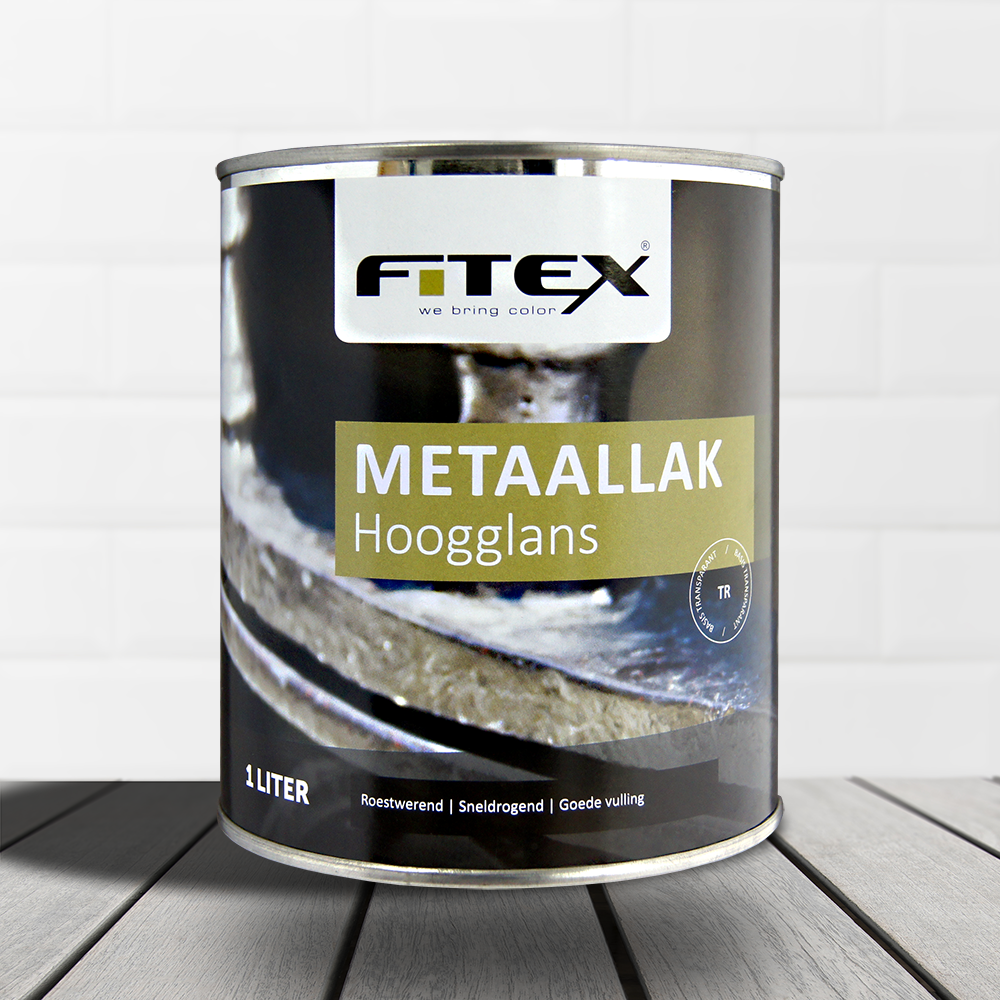 Fitex-Metaallak-Hoogglans-Ral 9016 Verkeerswit