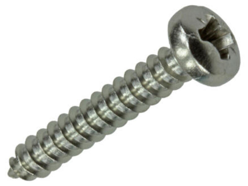 Mack Zelftappende RVS Schroef 11 stuks 3,5 x 22 mm