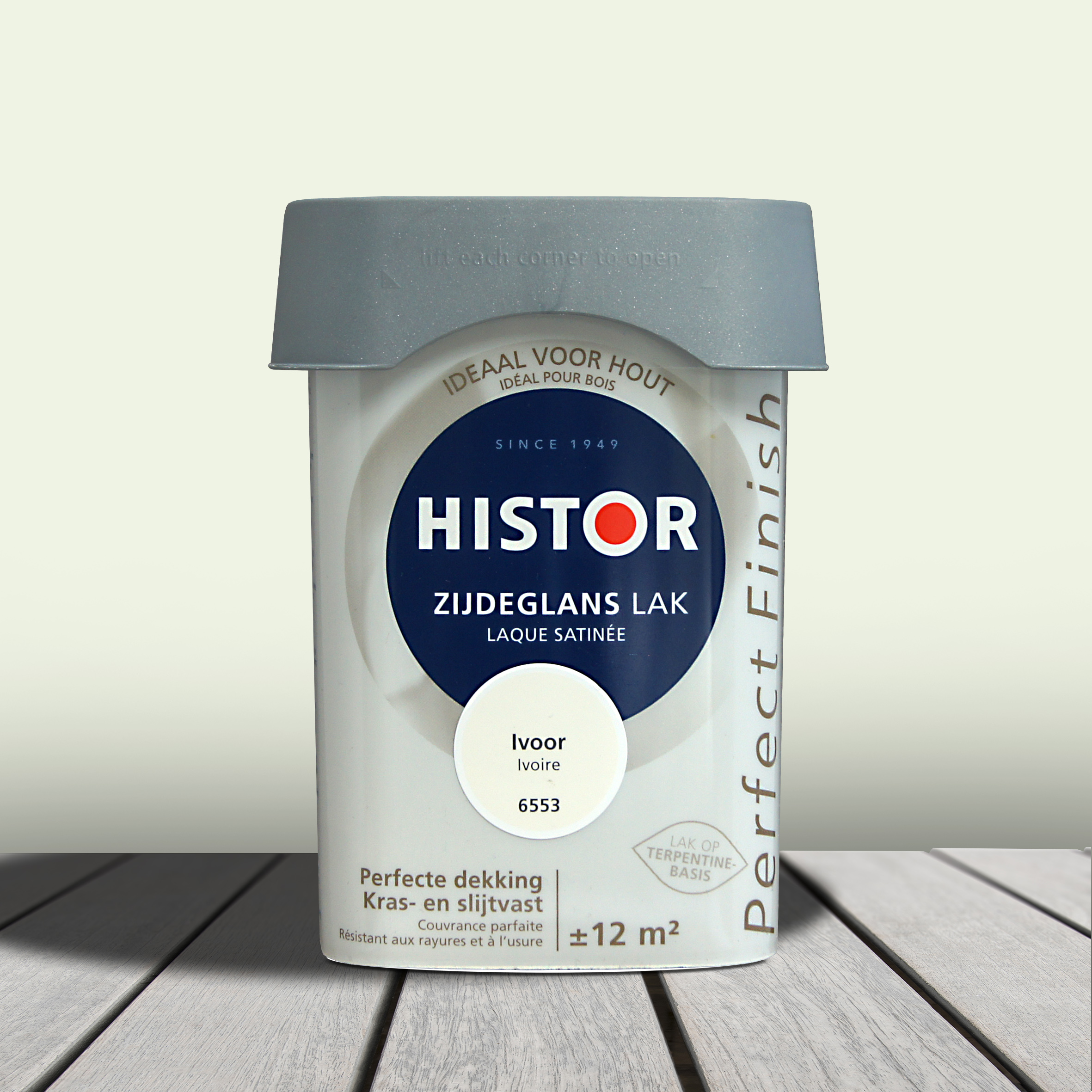 Histor Perfect Finish Alkyd Zijdeglans Lak Ivoor 6553