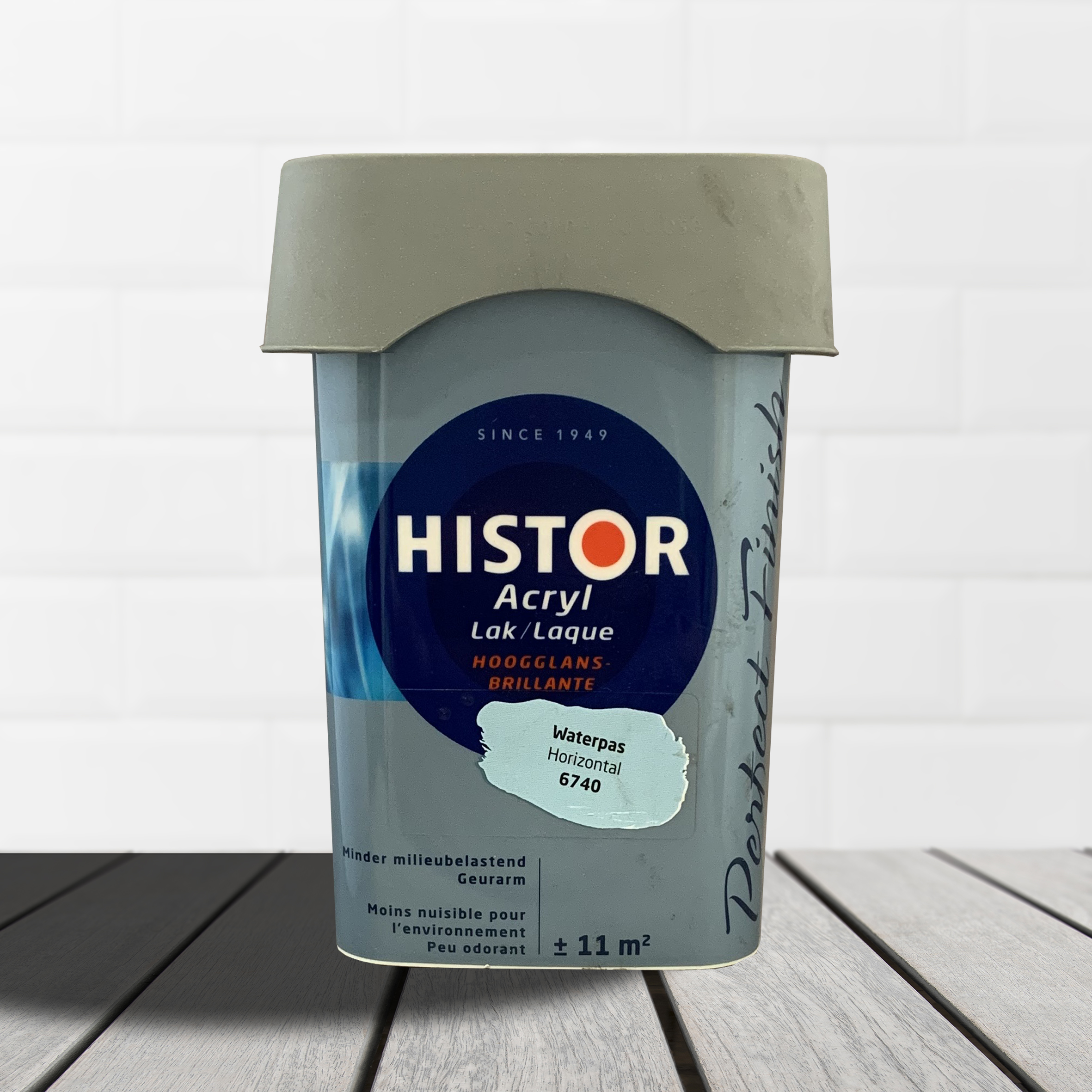Histor Perfect Finish Acryl Hoogglans Waterpas 6740 750 ml