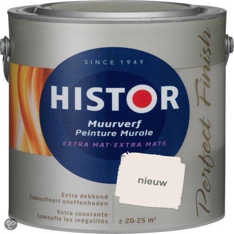 Histor Perfect Finish Muurverf Mat Nieuw