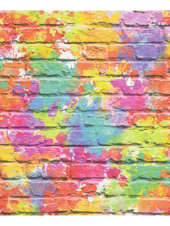 Dutch Wallcoverings Freestyle Papierbehang Graffiti Kleur L335-05